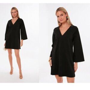 Pomander Place | NEW Black Audrey V Neck Kimono Sleeve Mini Dress Size XXXL